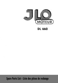 Moteur JLO DL 660 diesel